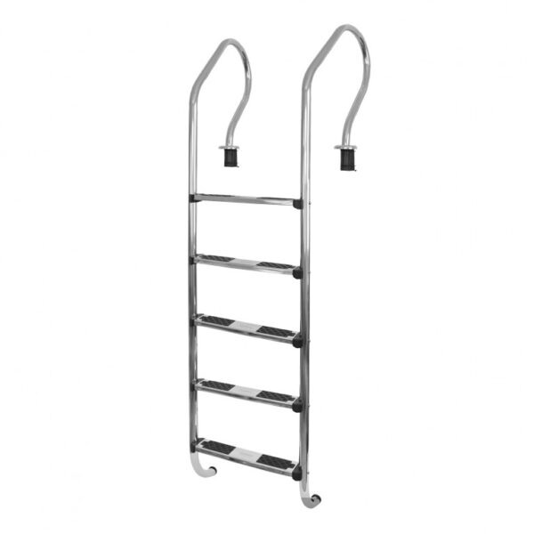 ESCALERA 5 PEDL ACERO, DIAM. 42MM, VULCANO RPC c/anclajes