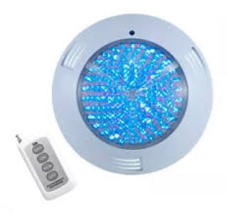 FOCO LED SOBREPUESTO RGB 18W/12VAC VULCANO (con control remoto)